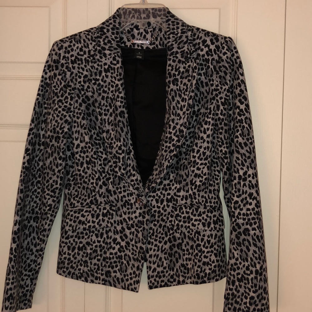 Leopard print jacket